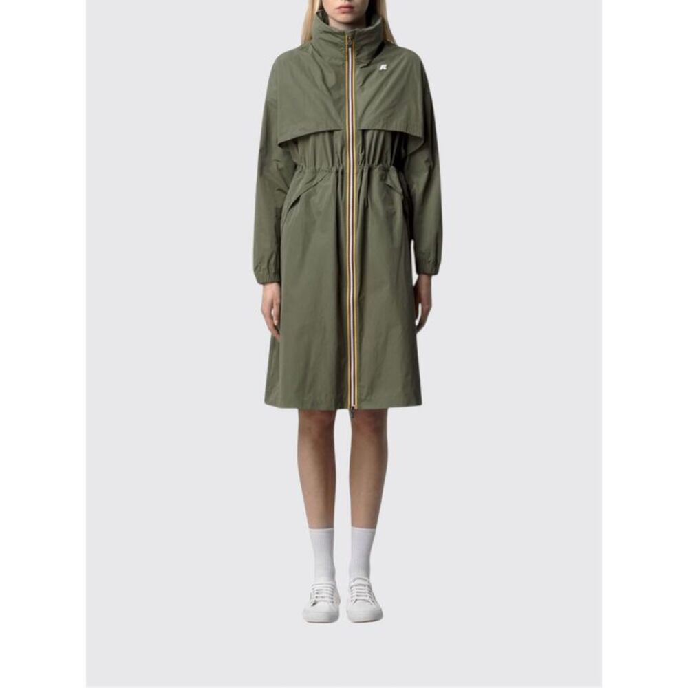 K-Way Women K-Way Aube Memory Touch Nylon Hooded Jacket